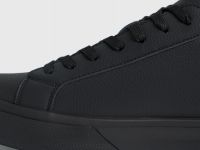 Кеды из микрофибры, Черный