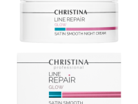 Line Repair Glow Satin Smooth Night Cream - Разглаживающий ночной крем «Сатин», 50 мл