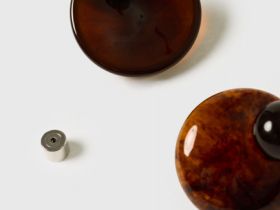 Серьги женские, Коричневый