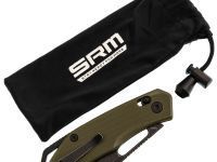 Складной нож SRM Cub 261M-GP, сталь 154CM, рукоять G10, зеленый