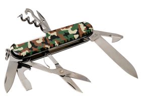 Нож перочинный Victorinox Climber, сталь X55CrMo14, рукоять Cellidor®, камуфляж, 14 функций, 91мм