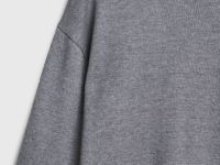 Джемпер с воротником-стойкой, Серый