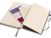 Записная книжка в линейку Moleskine "Professional" Large, 130х210 мм 240 стр, обложка черная