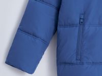 Утепленная куртка свободного силуэта