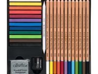 Набор для рисования Cretacolor "THE PASTEL BASIC BOX" в металлической коробке