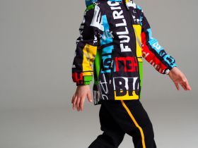 Куртка текстильная с полиуретановым покрытием для мальчиков (ветровка)