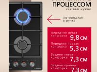 Газовая панель Hansa BHKS630540