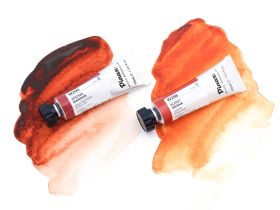 Акварель Pinax в тубе 15 мл W210 Кадмий красно-оранжевый