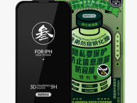 Защитное стекло Remax Privacy Tempered Glass 3D 9H для Apple iPhone 16e/14/13/13 Pro цветное (черный)
