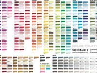 Чернила на спиртовой основе Sketchmarker 20 мл Цвет Дымчатый голубой