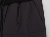 Утепленные брюки с эластичным низом