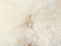 Шапка-ушанка для девочек, Белый