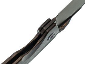 Складной нож TuoTown Themis DLC, сталь T14N, рукоять Black Crystal Ti