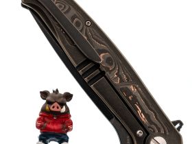 Бусина Кабан Urban Forge, красно-синий