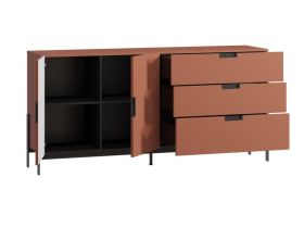 Тумба Лигес 183x87 Терракотовый