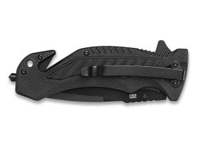 Нож складной Ganzo G628-RD, черный/красный