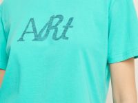 Футболка прямого силуэта с принтом