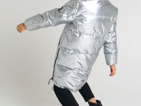 Куртка зимняя удлиненная для девочки