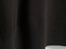 Базовый джемпер с воротником-стойкой, Коричневый