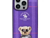 Чехол-накладка Santa Barbara Dustin для iPhone 14 Pro пластиковый (фиолетовый)