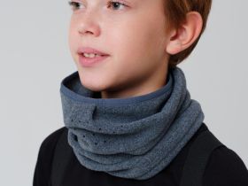 Шарф-снуд трикотажный для мальчиков