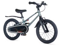 Детский велосипед Maxiscoo Shark Sport 16, год 2025, цвет Серый