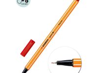 Набор ручек капиллярных Stabilo "Point 88" Оттенки красного 8 цв, в пластике