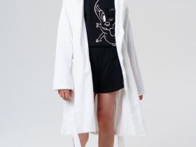 Халат текстильный для девочек