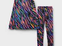 Термокомплект трикот. для девочек: фуфайка (футболка) с длин. рук, брюки для эпизод. использования