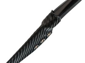 Нож Pocket Wolf Мини Тактик с долом, сталь CPR, рукоять G10 черный