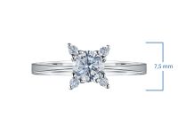 Кольцо из белого золота э0112кц01250352_white