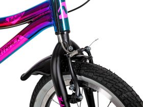 Детский велосипед Novatrack Katrina 16 V-Brake, год 2022, цвет Фиолетовый