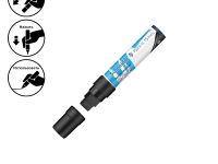 Маркер акриловый Schneider "Paint-It 330" 15 мм, прямоугольный, черный