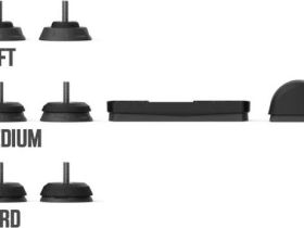 Комплект опор Axis Action Feet для велостанка Wahoo KICKR (черный)