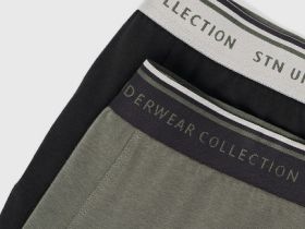 Трусы-транки, 2 шт., Зеленый