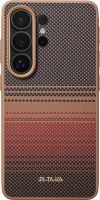 Чехол Pitaka противоударный для Samsung Galaxy S26 Ultra коричневый
