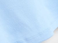 Майка в рубчик для девочек, Голубой