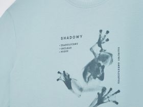 Свободная футболка с принтом