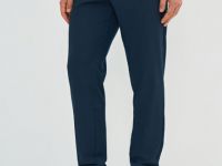 Брюки c микрорисунком, Синий