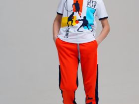 Брюки трикотажные для мальчиков