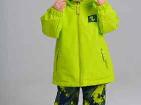 Куртка детская текстильная с полиуретановым покрытием для мальчиков (ветровка)