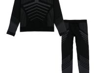 Термокомплект трикот. для мальчиков: фуфайка (футболка) с длин. рук, брюки для эпизод. использования