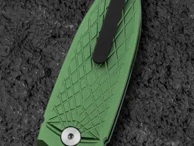 Складной нож Bestech Knives Ququ, сталь 14C28N, рукоять зелёный алюминий