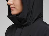 Длинный пуховик с натуральным пухом