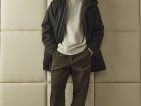 Удлинённая утеплённая парка с капюшоном, Зеленый