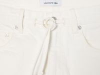 Женские джинсовые короткие шорты Lacoste