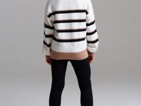 Брюки трикотажные для девочек (легинсы укороченные), 2 пары в комплекте