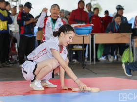 Завершились соревнования по мас-рестлингу и якутской вертушке на Играх Манчаары