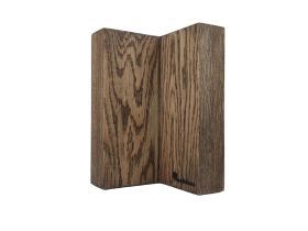 Подставка настольная магнитная для 6 ножей Woodinhome KS003SOB, дуб, коричневый