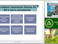 Международный вебинар "Порядок проведения экспертизы результатов исполнения государственных и муниципальных контрактов"